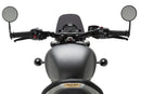 Sport Screen Dark Smoke For Triumph Bonneville Bobber/Bobber Black