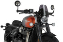 Sport Screen Dark Smoke For Triumph Bonneville Bobber/Bobber Black