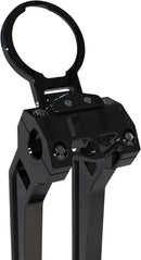 Gauge Mount For Performance Risers Anodized / Black For Harley Davidson FLD 1690 ABS