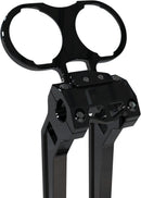 Gauge Mount For Performance Risers Anodized / Black For Harley Davidson FLD 1690