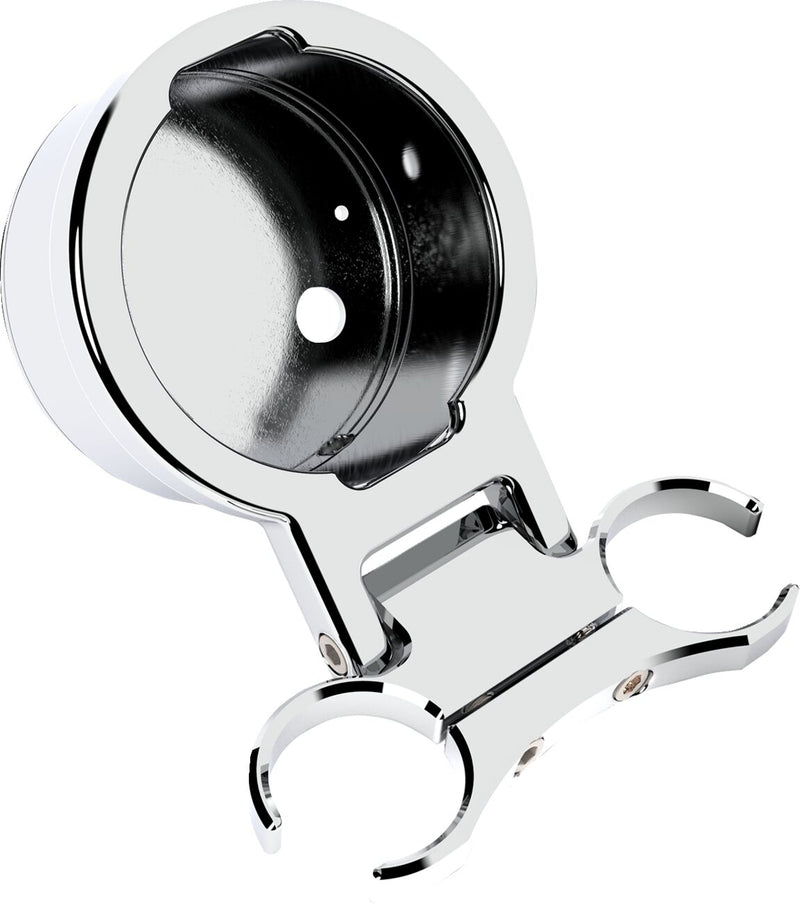 Gauge Mount Single Chrome - 1.25 Inch