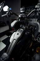 Carbon Fiber Dash Panel Black / Gloss For Harley Davidson FXLRS 1923 ABS 2022-2024