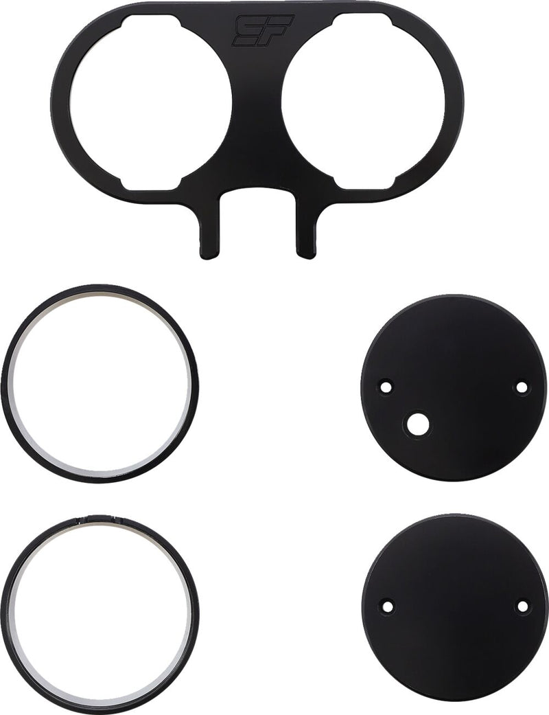 Gauge Black For Harley Davidson FLD 1690 2012-2013