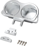 Dual Gauge Mount For Performance Risers Unfinished For Harley Davidson FLTRK 1868 ABS
