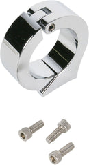 Handlebar Gauge Clamp Chrome - 85.7 MM