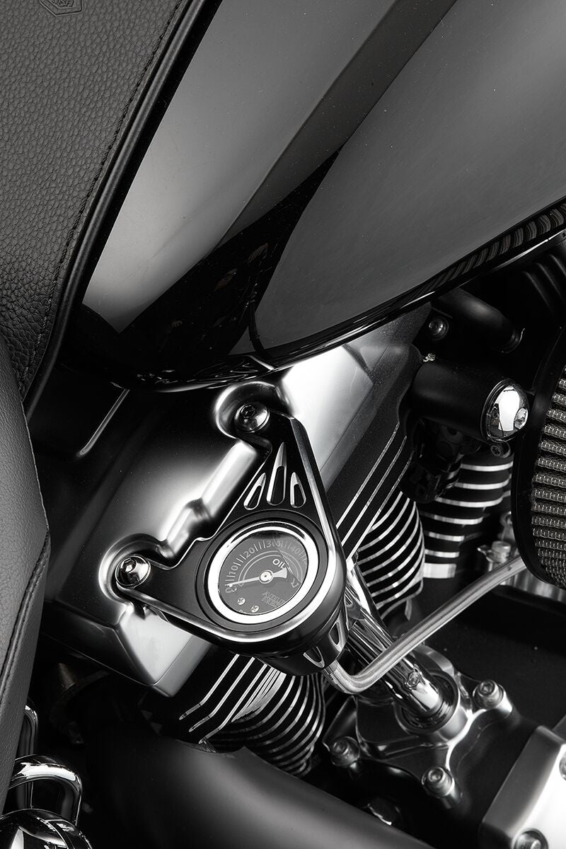 Oil Pressure Gauge Kit For Harley Davidson FLHR 1450