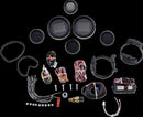 Six-Gauge MLX Series Kit For Harley Davidson FLHTC 1450 2002-2003