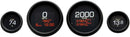 Four-Gauge MLX Series Kit For Harley Davidson FLHT 1584 2007-2009
