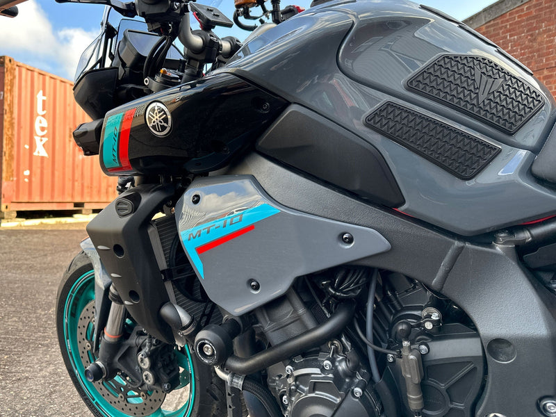 Infill Panels Cyan Storm For Yamaha MT-10 2022