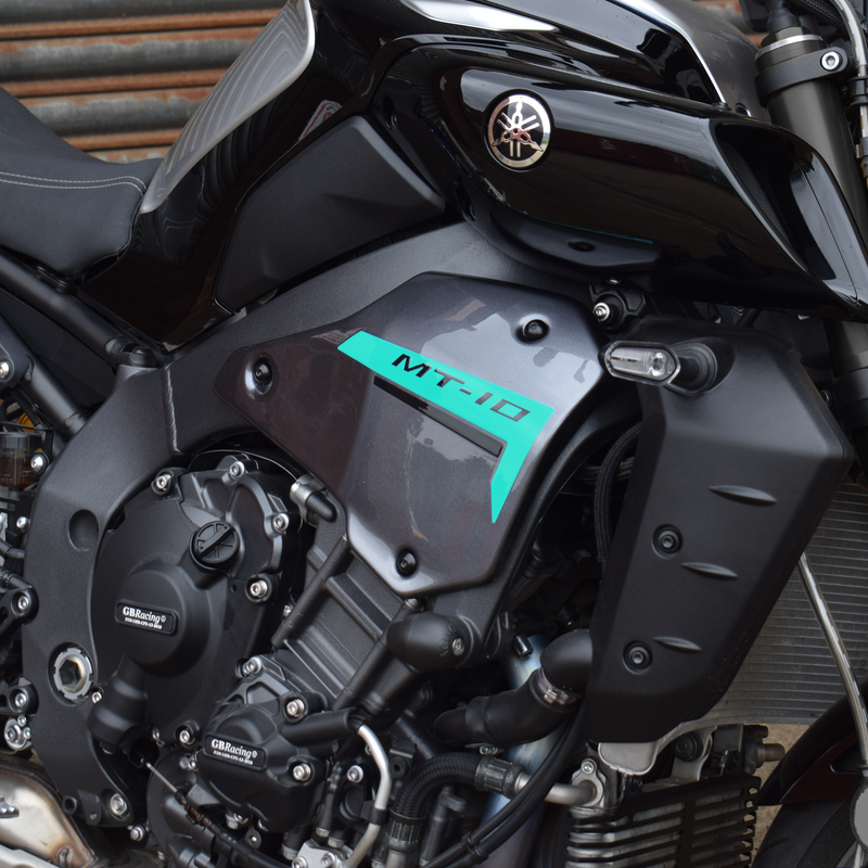 Infill Panels Midnight Cyan For Yamaha MT-10 2024