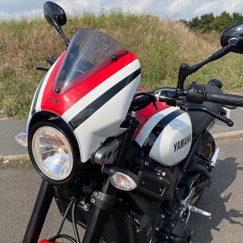 Fly Screen Dynamic White Scheme For Yamaha XSR 900 2020-2021