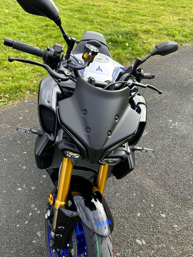 Fly Screen Icon Blue (Matte Blue) For Yamaha MT-10 2022-Current