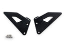 Aluminium Heel Plates Black For KTM 990 Duke/R 2024>Current