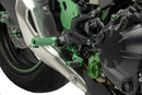 Evolution Footpegs Green