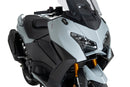 Naked Front Downforce Wings Matt Black For Yamaha TMAX 560 incl. Tech MAX 2025>Current