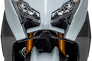 Naked Front Downforce Wings Matt Black For Yamaha TMAX 560 incl. Tech MAX 2025>Current