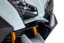 Naked Front Downforce Wings Matt Black For Yamaha TMAX 560 incl. Tech MAX 2025>Current