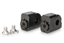 Adjustable Passenger Footpeg Adaptors Black For Zontes ZT-703RR/703F 2024>Current