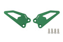 Heel Plates Green For Yamaha R9 2025>Current