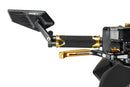 Bladed Bar End Mirror Right Black