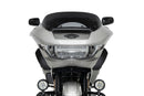 Lower Wind Deflectors Matt Black For Harley Davidson Road Glide (FLTRX) 2024>Current
