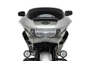 Lower Wind Deflectors Black (Opaque) For Harley Davidson Road Glide (FLTRX) 2024>Current