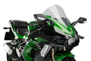 Side Downforce Spoilers Black For Kawasaki Ninja H2 SX 2018-2019
