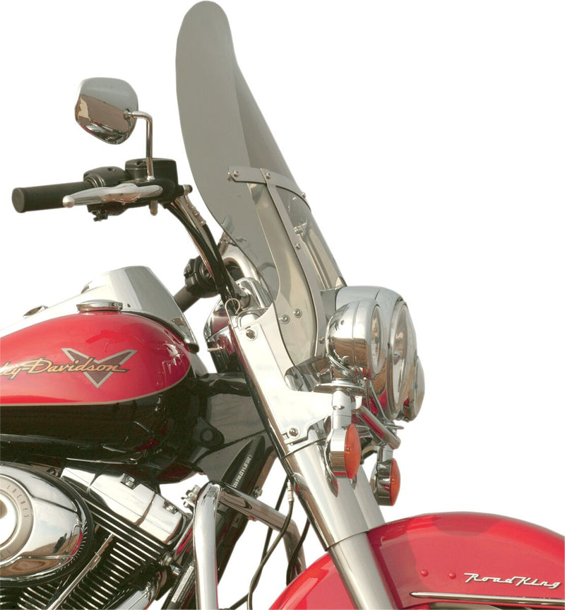 Flare Billboard Windshield Grey For Harley Davidson FLD 1690 2012-2013