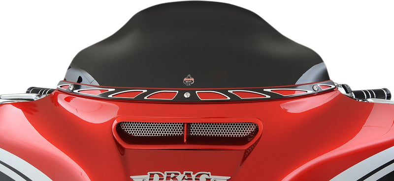 Flare Windshield Black For Harley Davidson FLHTCU 1690 ABS 2014-2016