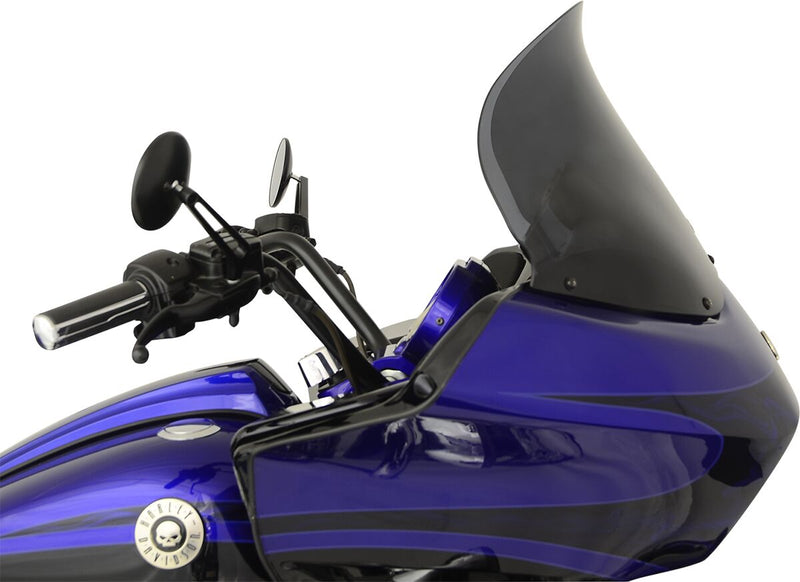 Flare Windshield Dark Smoke For Harley Davidson FLTR 1450 2003