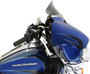 Flare Windshield Dark Smoke For Harley Davidson FLHTCU 1690 ABS 2014-2016