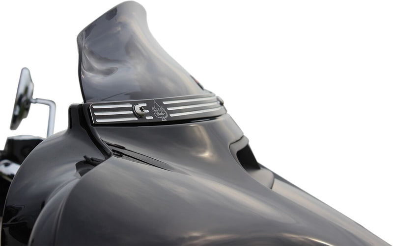 Flare Windshield Black For Harley Davidson FLHT 1750 ABS 2020-2022