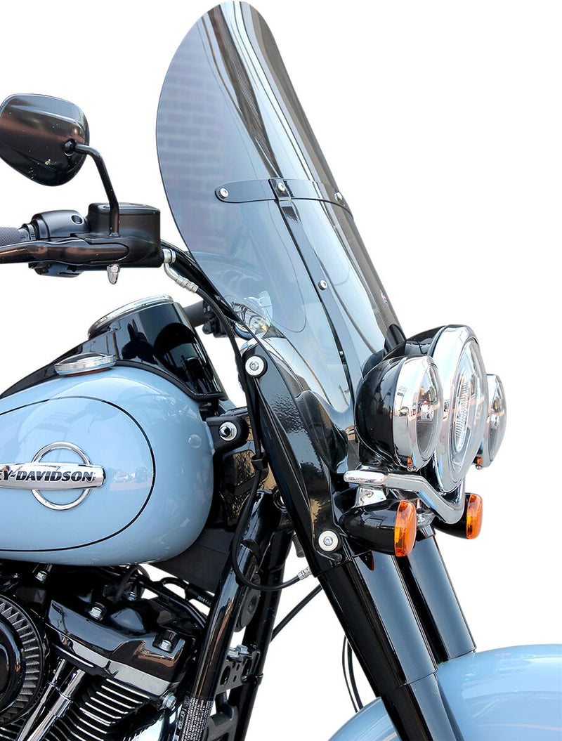 Flare Billboard Windshield Grey For Harley Davidson FLDE 1750 ABS 2018-2020