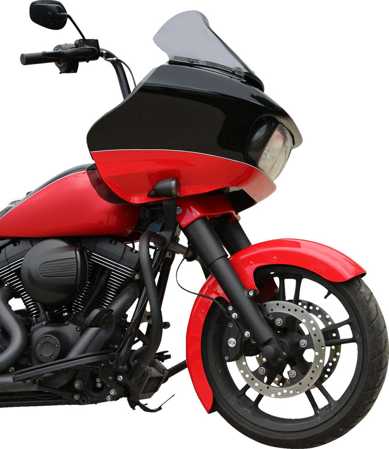 Flare Series Windshield Trim Black / Gloss For Harley Davidson FLTRK 1868 ABS 2020-2024