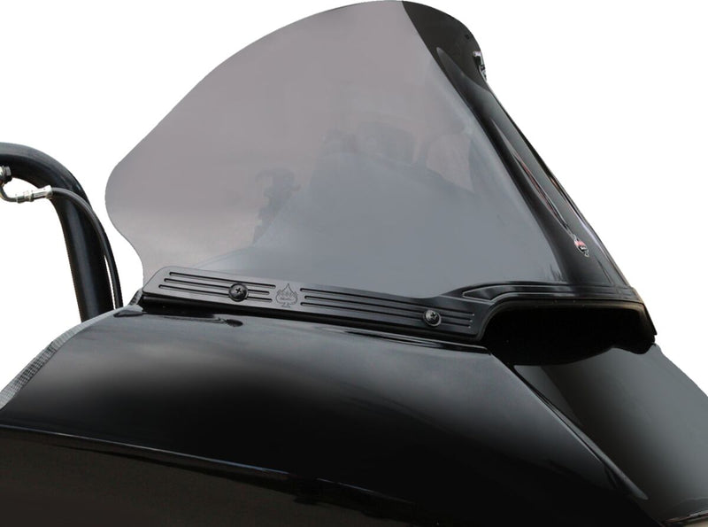 Flare Series Windshield Trim Black / Gloss For Harley Davidson FLTRK 1868 ABS 2020-2024