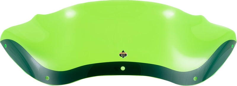 Kolor Flare Ice Windshield Green For Harley Davidson FLTR 1450 2003