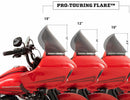 Pro Touring Flare Windshield Dark Smoke For Harley Davidson FLTRK 1868 ABS 2021-2024