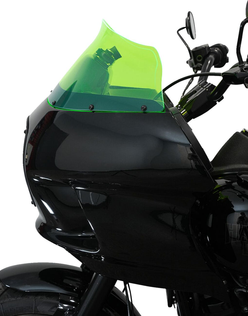 Kolor Flare Ice Windshield for FXRP Fairing Green For Harley Davidson FXRP 1340 1984