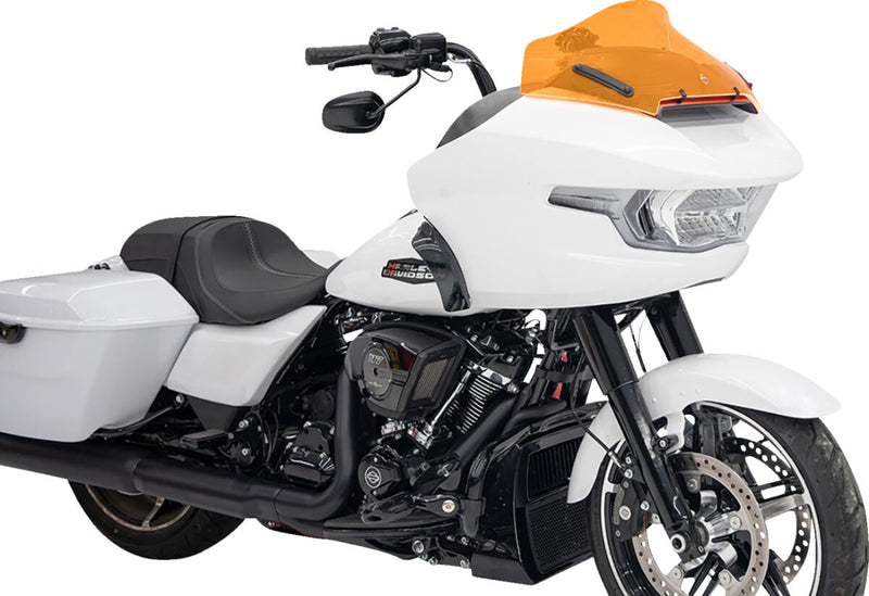 Kolor Flare Ice Windshield Orange For Harley Davidson FLTRX 1923 ABS 2024-2025