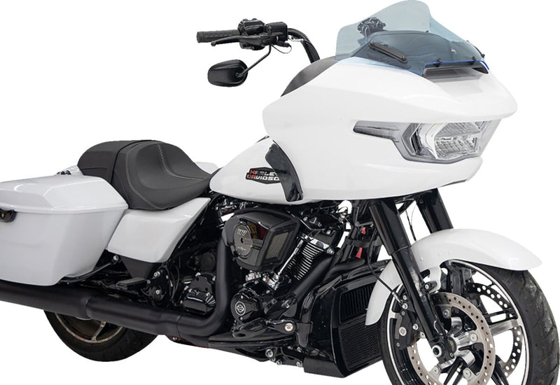 Kolor Flare Ice Windshield Blue For Harley Davidson FLTRXSTSE 1977 ABS 2024-2025