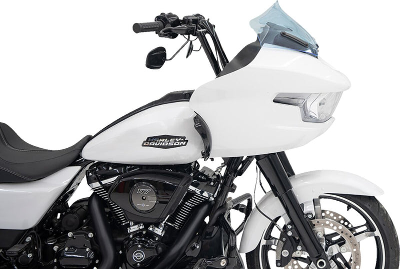 Kolor Flare Ice Windshield Blue For Harley Davidson FLTRXSTSE 1977 ABS 2024-2025