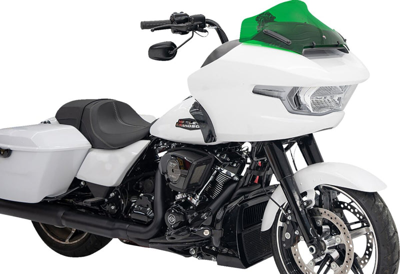 Kolor Flare Sport Windshield Green For Harley Davidson FLTRX 1923 ABS 2024-2025