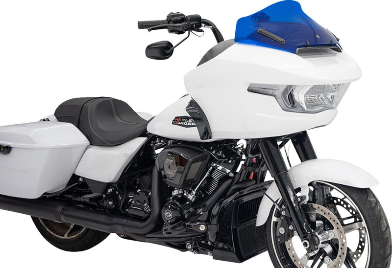 Kolor Flare Sport Windshield Blue For Harley Davidson FLTRXSTSE 1977 ABS 2024-2025