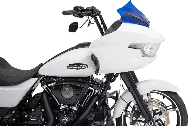 Kolor Flare Sport Windshield Blue For Harley Davidson FLTRXSTSE 1977 ABS 2024-2025