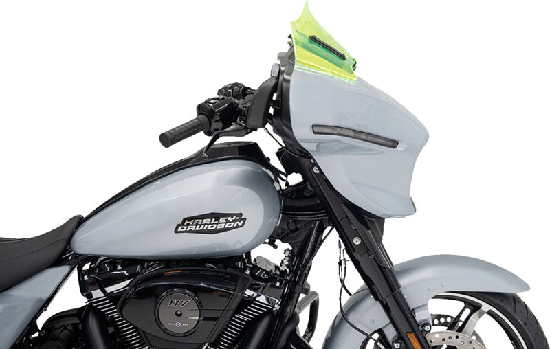 Kolor Flare Ice Windshield Green For Harley Davidson FLHXU 1977 ABS 2025