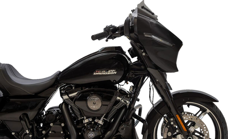 Windshield Grey For Harley Davidson FLHXU 1977 ABS