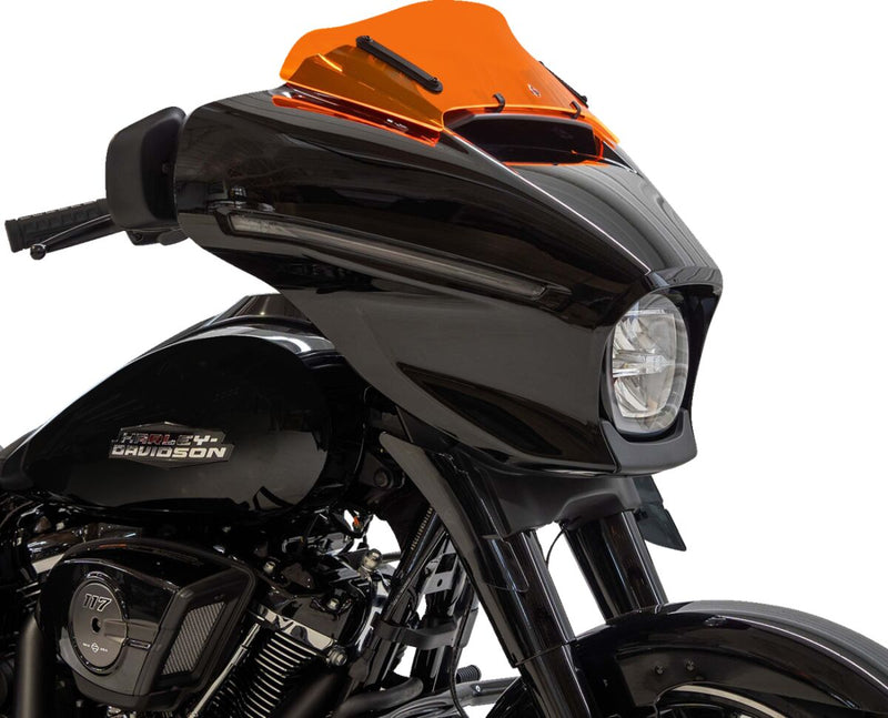 Kolor Flare Ice Windshield Orange For Harley Davidson FLHX 1923 ABS 2024-2025