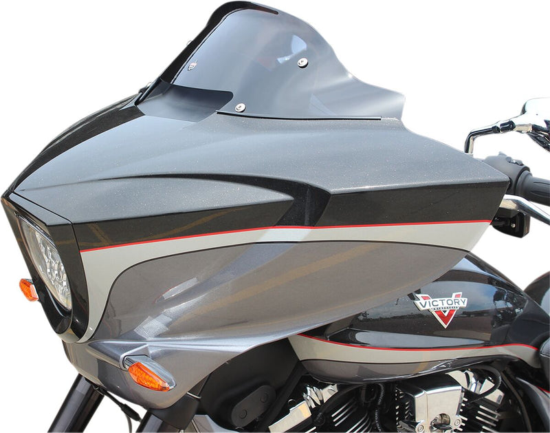 Low Flare Windshield Dark Smoke For Victory CROSS COUNTRY 106 2010-2017