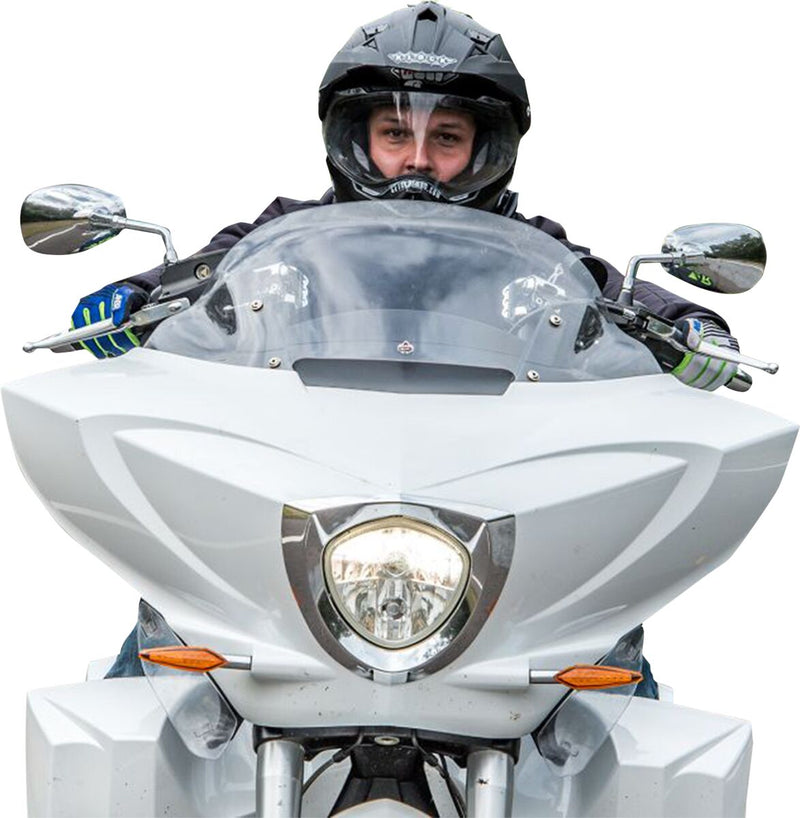 Low Flare Windshield Clear For Victory CROSS COUNTRY 106 2017