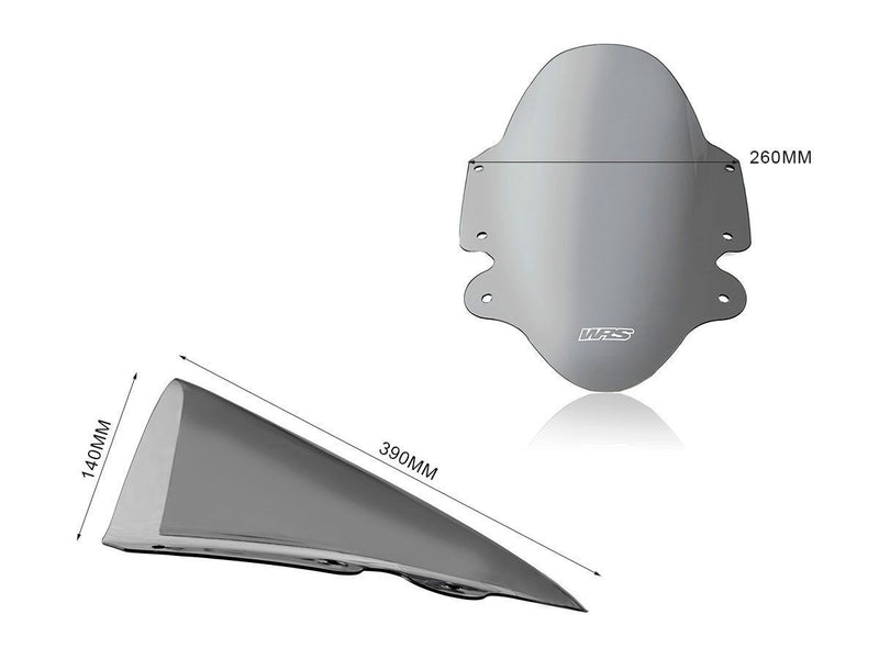 Windscreen Dark Smoke For Triumph Speed Triple 1200 RR ABS